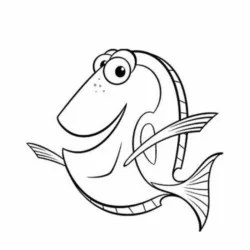 Procurando Nemo para imprimir e colorir