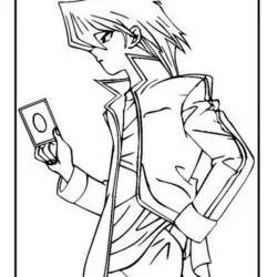 Yu-Gi-Oh para imprimir e colorir