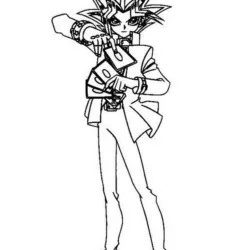 Yu-Gi-Oh para imprimir e colorir