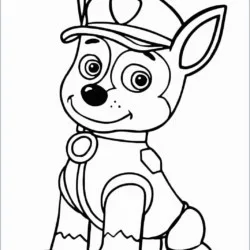 Patrulha Canina para imprimir e colorir