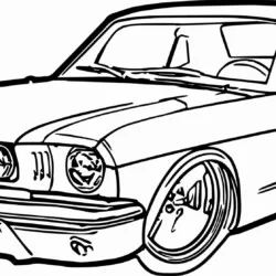Carro para imprimir e colorir