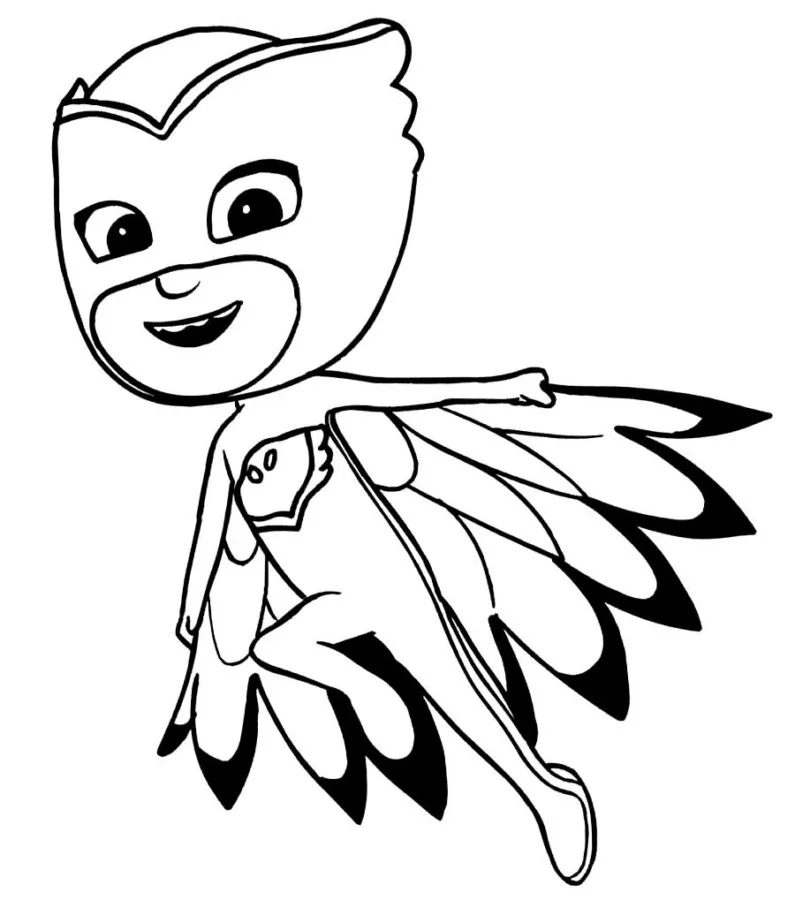 PJ Masks (Corujita Lagartixo)