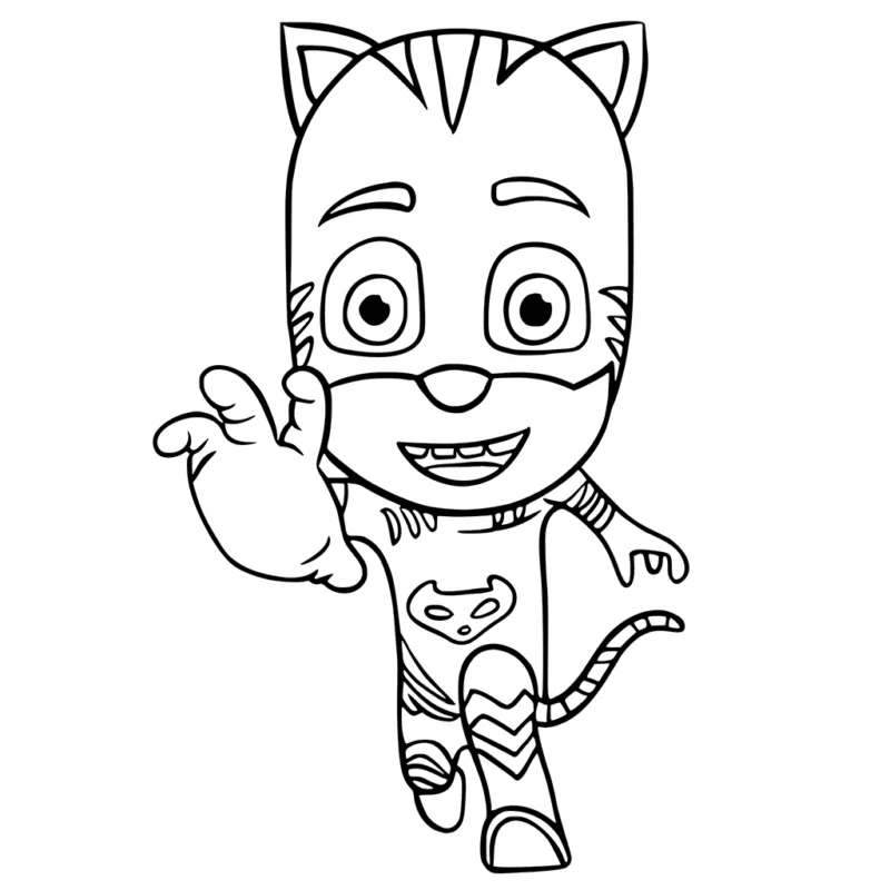 PJ Masks (Corujita, Lagartixo)