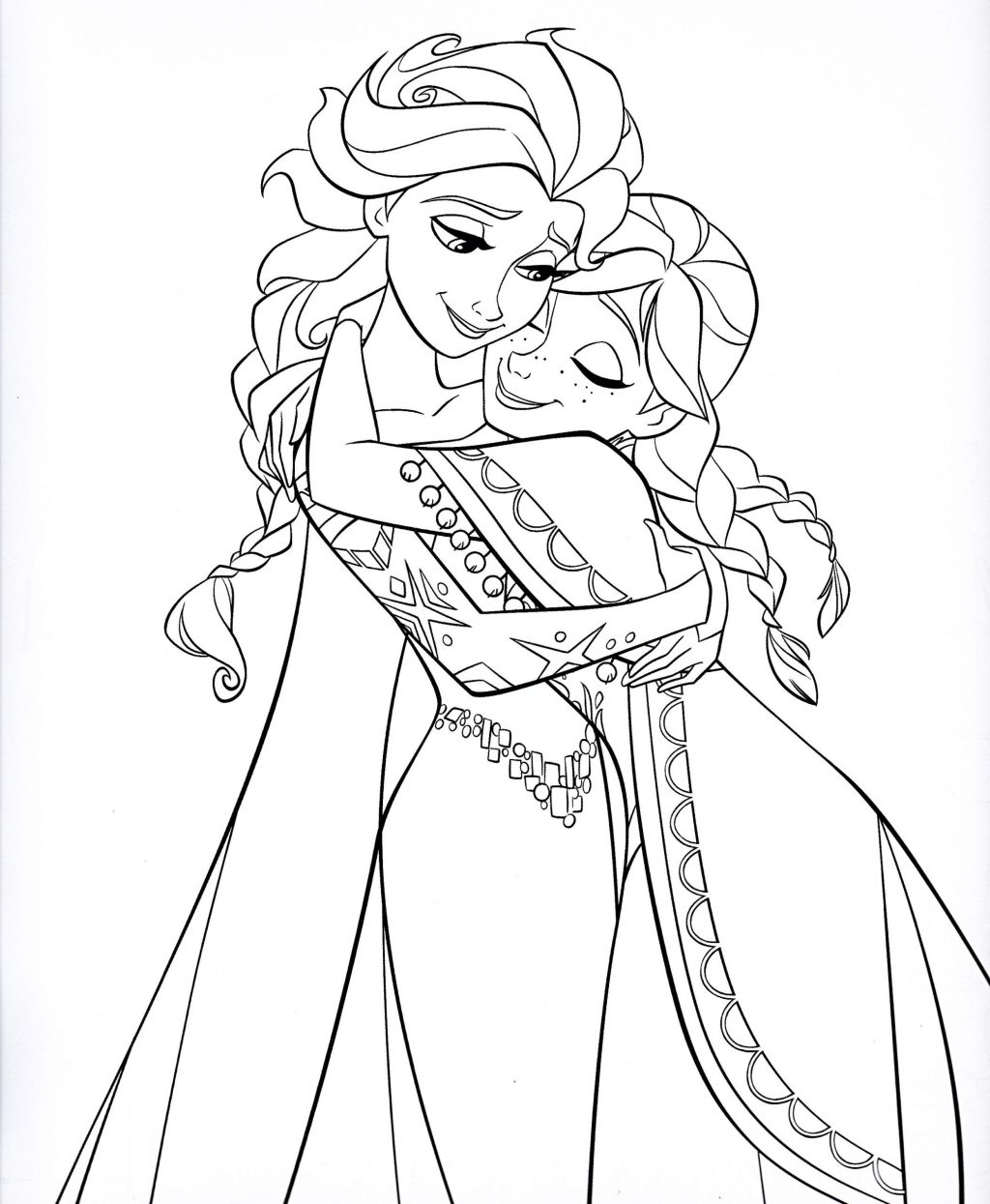 desenho das princesas para colorir