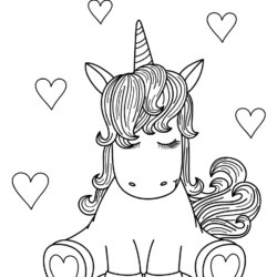 Desenho colorir unicornio