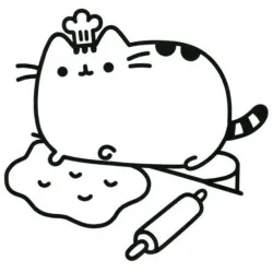 Kawaii para imprimir e colorir