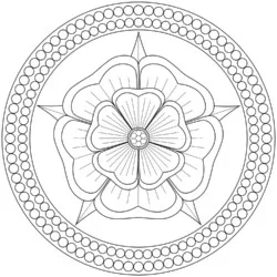 Mandala para imprimir e colorir