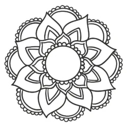 desenho de Mandala