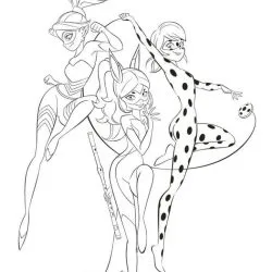 Ladybug para imprimir e colorir
