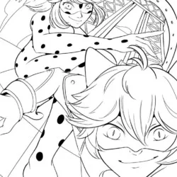 Ladybug para imprimir e colorir