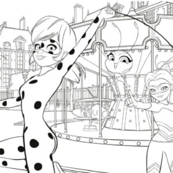 Ladybug para colorir - 2