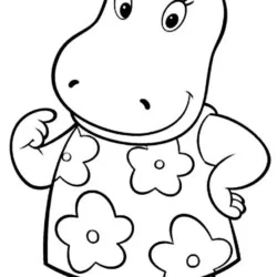 Backyardigans para imprimir e colorir