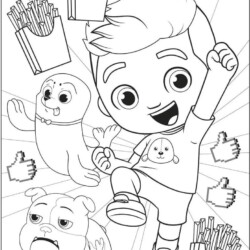 Desenhos para colorir Luccas Neto, Desenhos para colorir