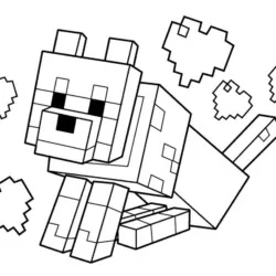 Minecraft para imprimir e colorir