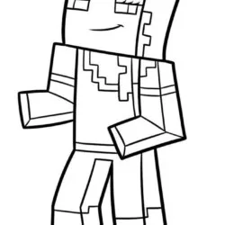 Minecraft para imprimir e colorir