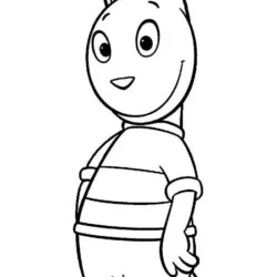 Backyardigans para imprimir e colorir