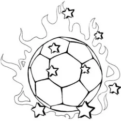 Futebol para imprimir e colorir