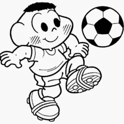 Futebol para imprimir e colorir