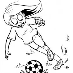 Futebol para imprimir e colorir