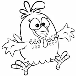 desenho de Galinha Pintadinha
