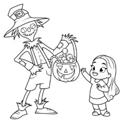 Desenhos de Kawaii Halloween para Colorir e Imprimir - Colorir Tudo