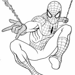 52 Desenhos do Homem-Aranha para Colorir: Imprima de Forma Fácil