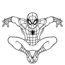 Desenhos do Homem-Aranha para colorir - Bora Colorir