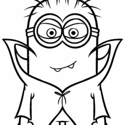 Minions para imprimir e colorir
