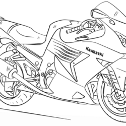 20 Desenhos de Motos para Colorir - Online Cursos Gratuitos