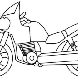 Desenhos de Moto para colorir - Bora Colorir