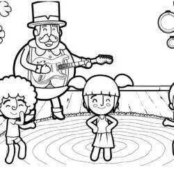 Mundo Bita para imprimir e colorir