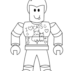 Desenhos de Roblox para Colorir – Desenhos para Colorir