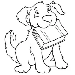 Cachorros para imprimir e colorir