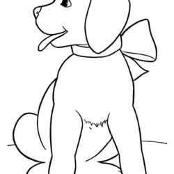 Desenho de Cachorro para Colorir