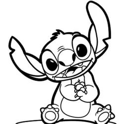 Lilo e Stitch para imprimir e colorir