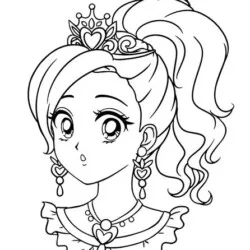 Anime para imprimir e colorir