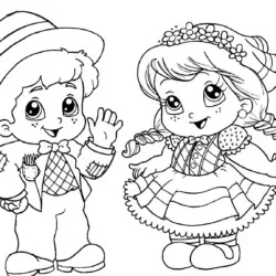 Festa Junina para imprimir e colorir