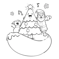desenho de Natal