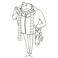 desenho de Meu Malvado Favorito