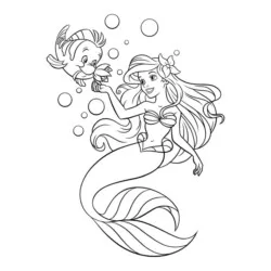 desenho de Ariel