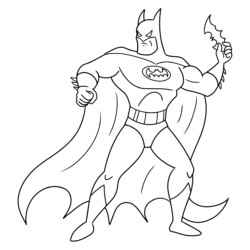 desenho de Batman
