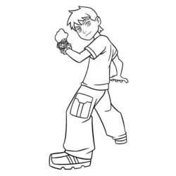 Ben 10 para imprimir e colorir