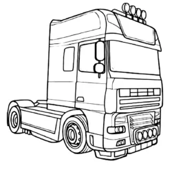 desenho de Caminhões