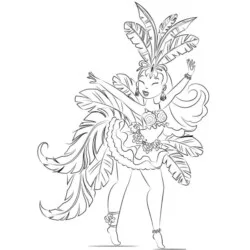 desenho de Carnaval