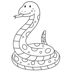 desenho de Cobras