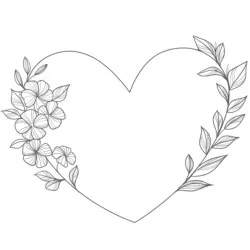 desenho de Coração