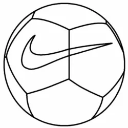 Bola para imprimir e colorir