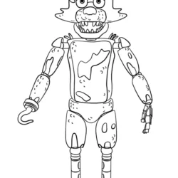 FNAF (Five Nights at Freddy’s) para imprimir e colorir