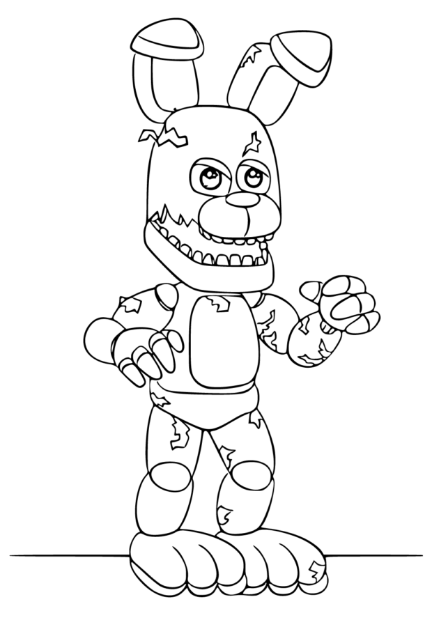 Desenhos de Five Nights at Freddy's para Colorir - Colorir.com