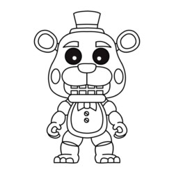 desenho de FNAF